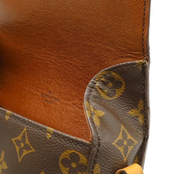 LOUIS VUITTON Brown Monogram Pochette Shoulder Bag